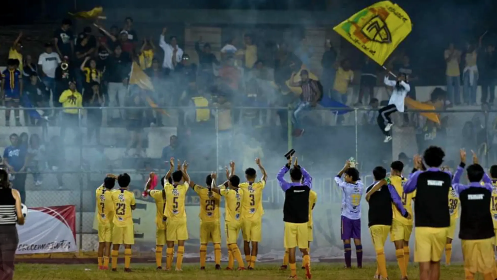 Jugadores del Deportivo Zamora